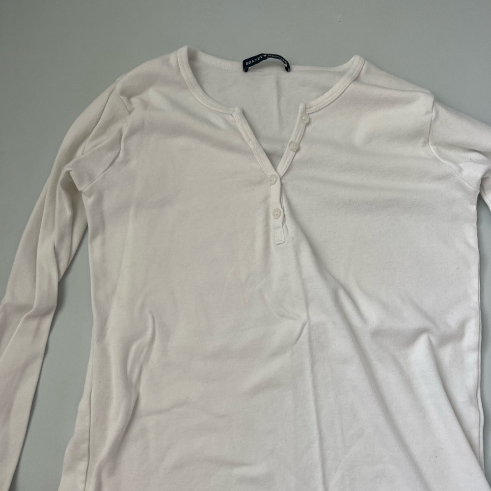 White brandy Melville long sleeve